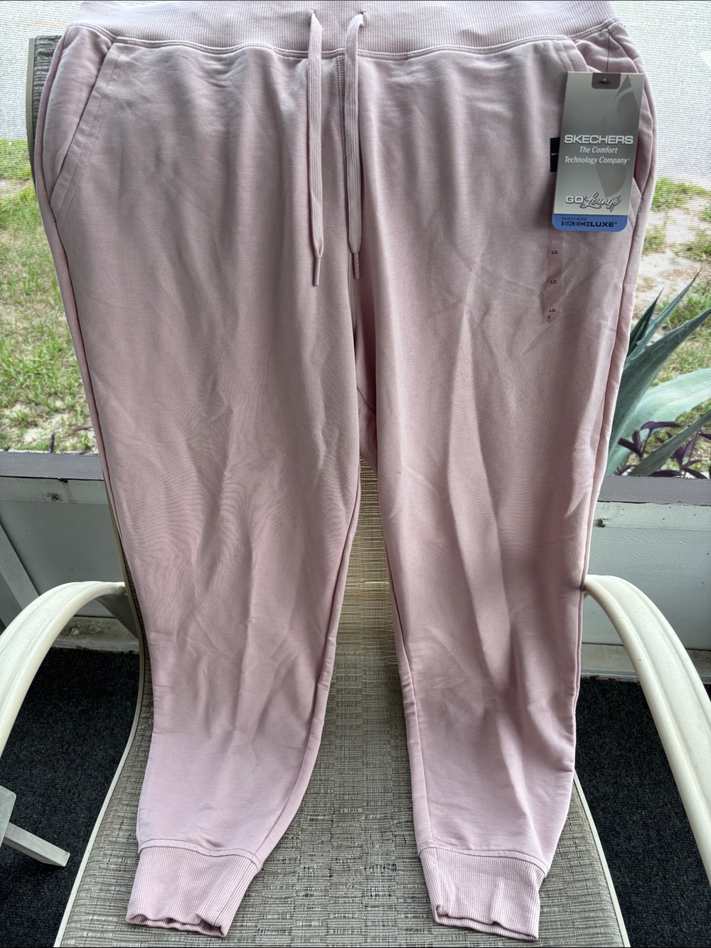 Skechers Blush Pink Drawstring Joggers